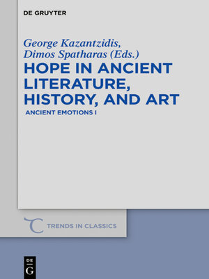 cover image of Hope in Ancient Literature, History, and Art